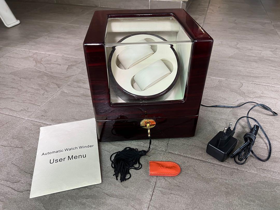 Barely used Dual Watch Winder for cheap Moving House Sale Luxury Watches on Carousell