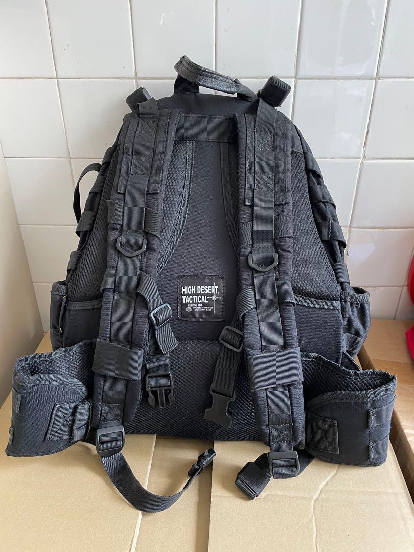 Black army backpack, Men's Fashion, Bags, Backpacks on Carousell