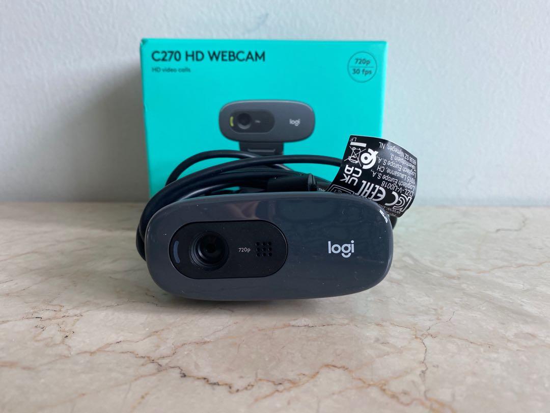 BNIB Authentic Logitech C270 Webcam From Shopee Computers