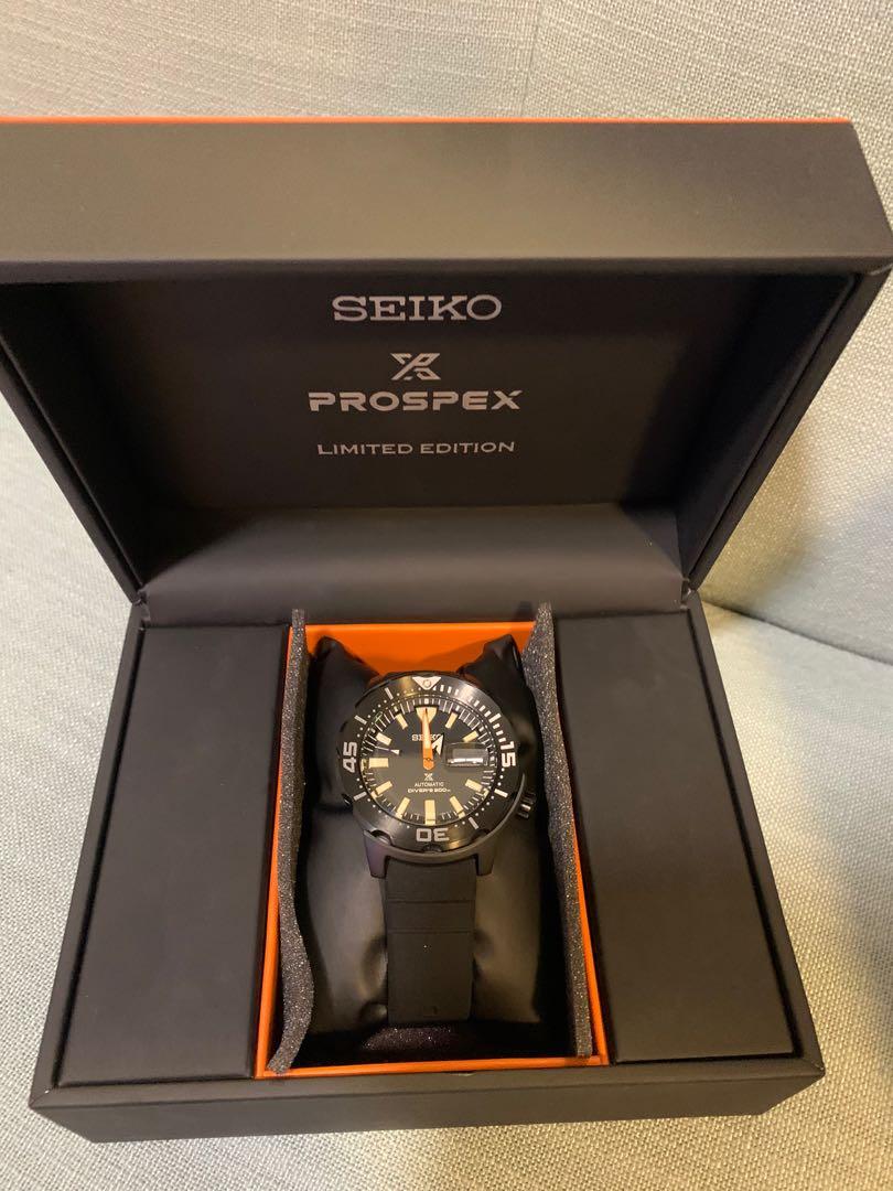 BNIB SEIKO PROSPEX SRPH13K1 BLACK SERIES MONSTER LIMITED EDITION WATCH,  Men's Fashion, Watches & Accessories, Watches on Carousell