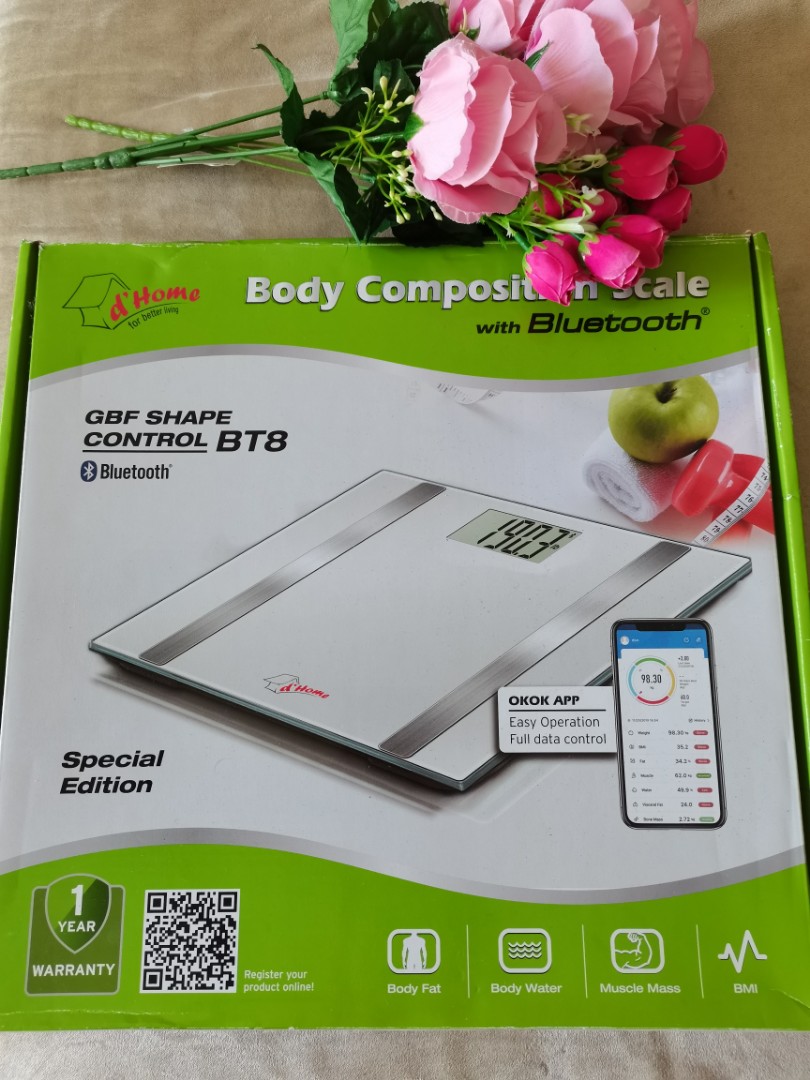 Body Composition Scale, Health & Nutrition, Health Monitors & Weighing