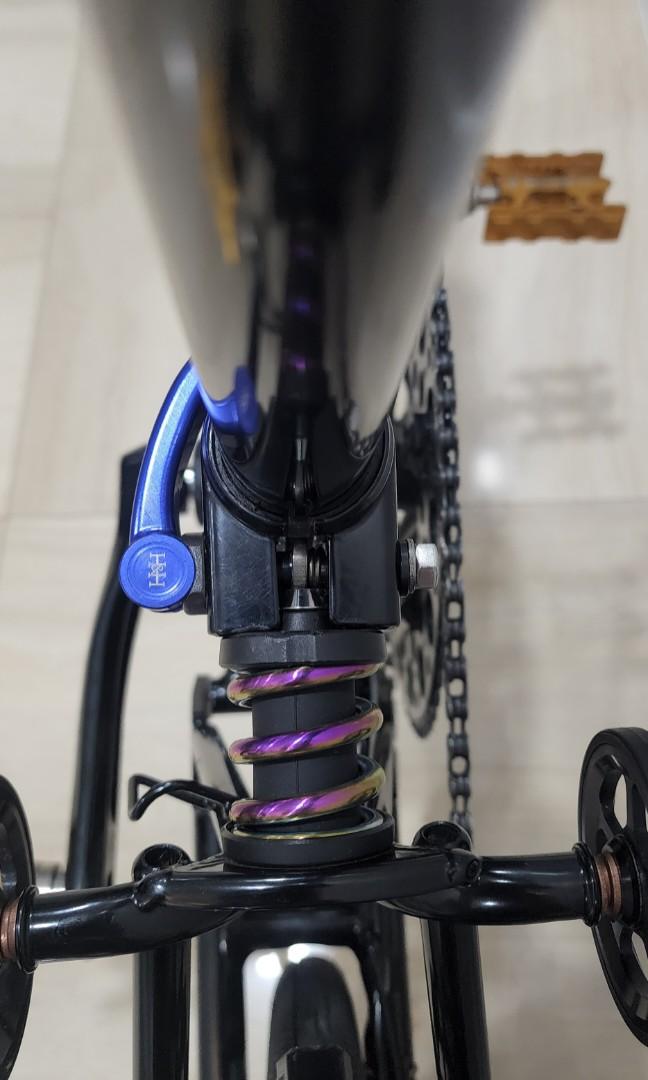 Brompton M2 Black Edition with lightweight Hubsmith wheelset, Sports ...