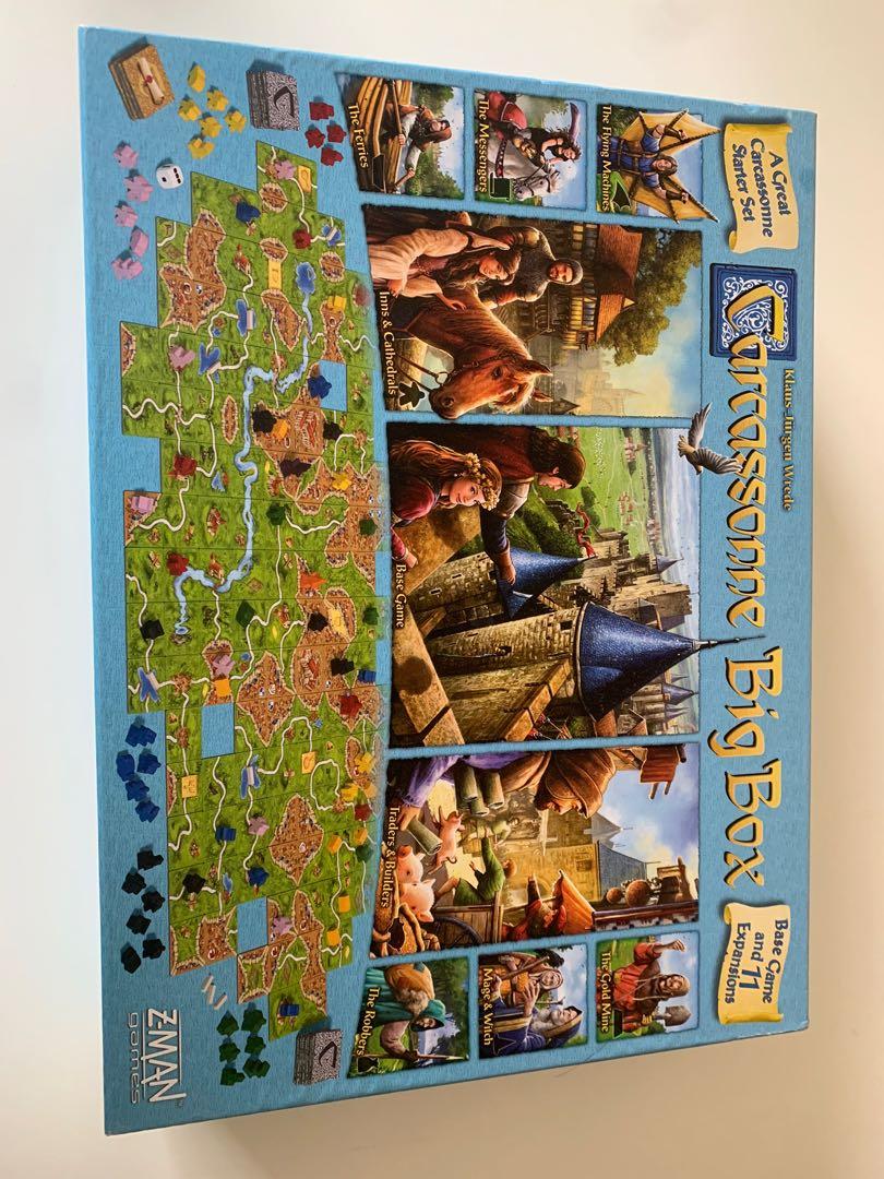 Carcassonne Big Box (Authentic), Hobbies & Toys, Toys & Games on Carousell