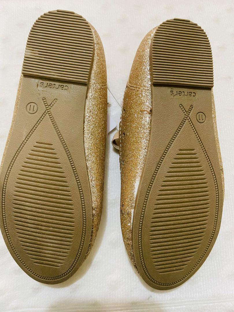 Carters gold shoes on sale