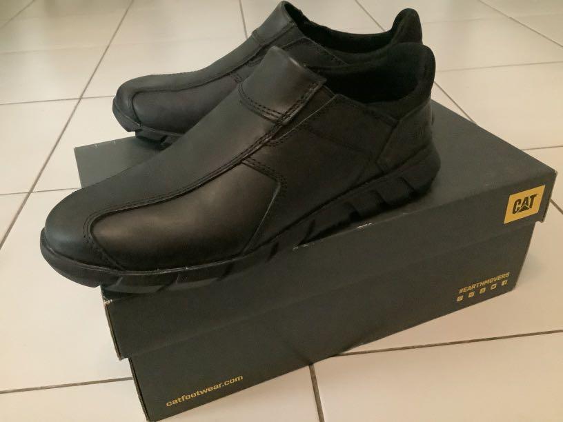 Cat discount black trainers