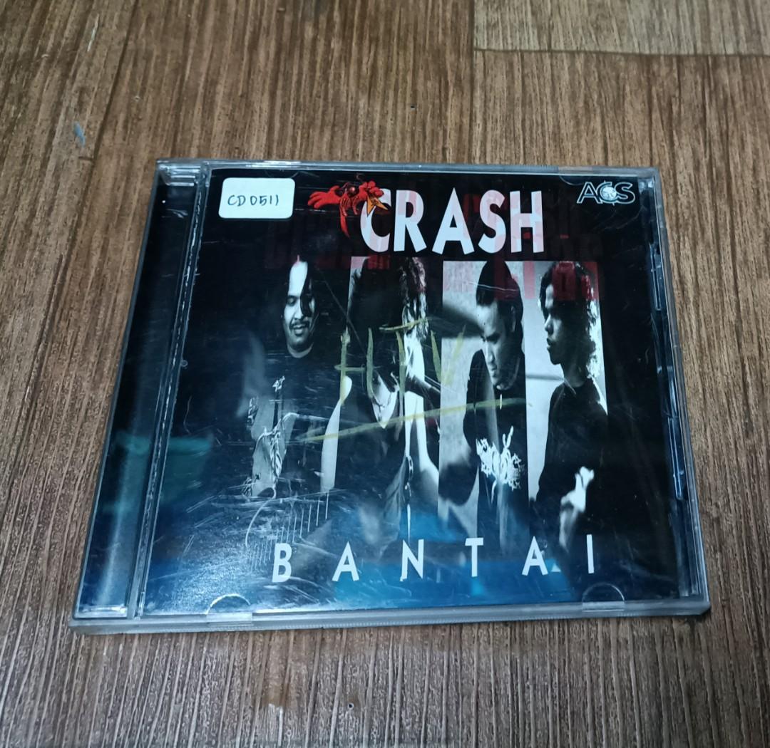 CD Crash Kumpulan CRASH 2000 ACS MUZIK.. Album Pertama kumpulan CRASH