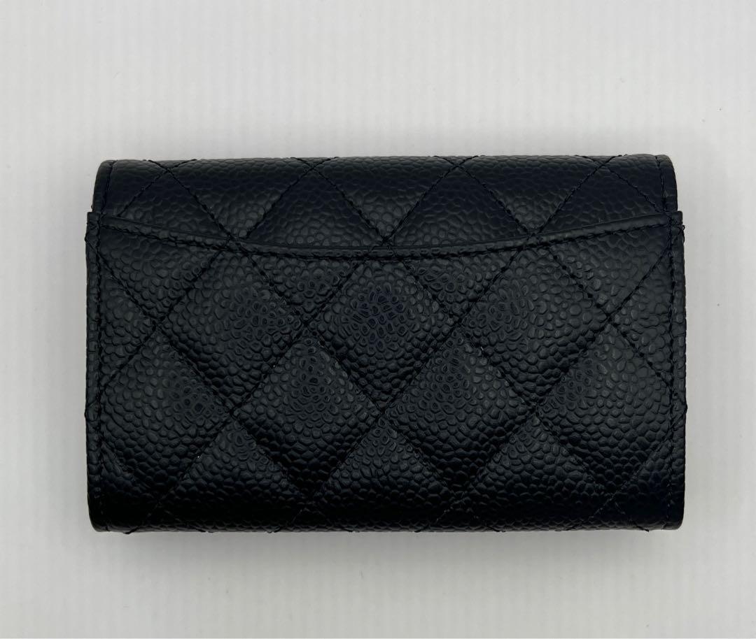 Chanel card holder SHW black caviar, Women's Fashion, Bags & Wallets