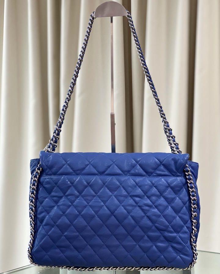Chanel Chain Around Maxi Flap Bag, Luxury, Bags & Wallets on Carousell