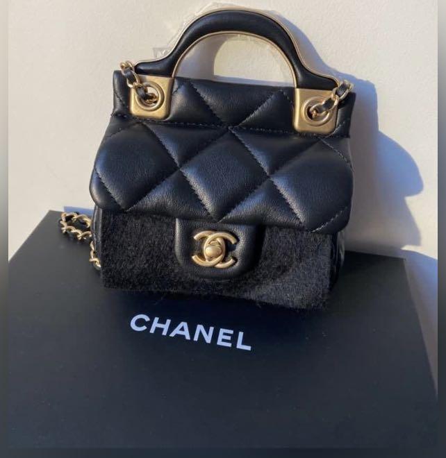 Chanel mini o case pouch