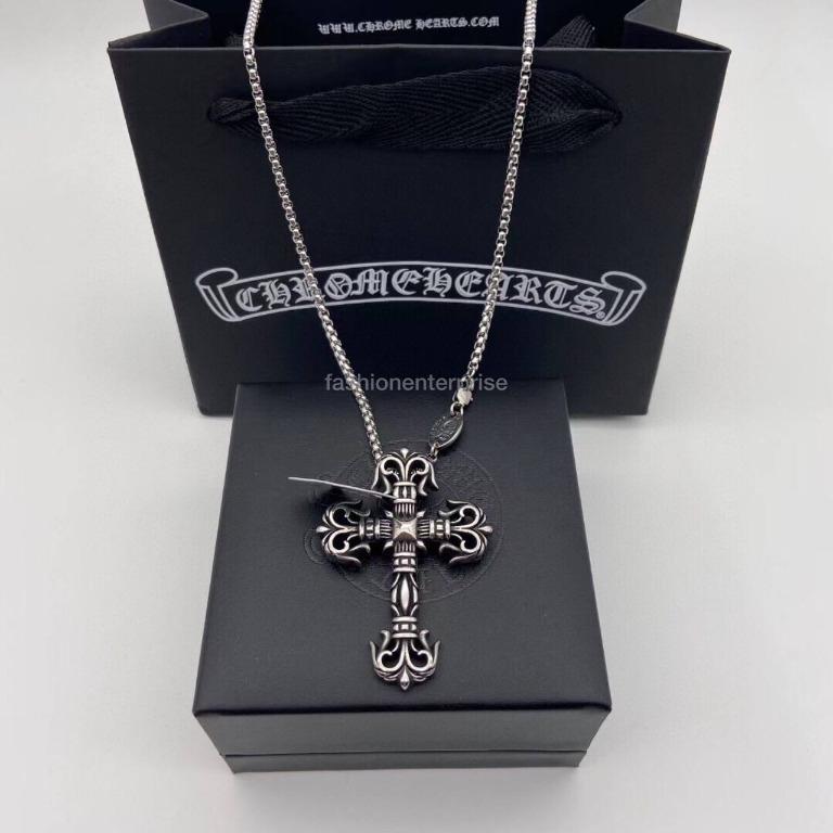Chrome hearts necklace hot sale price