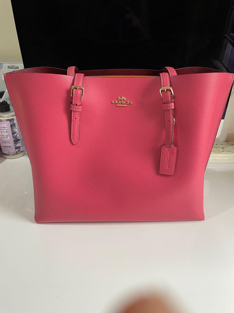 Coach Molly Tote - Strawberry Haze, Luxury, Bags & Wallets on Carousell