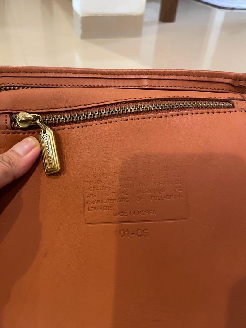 Coach slingbag rare vintage made in korea