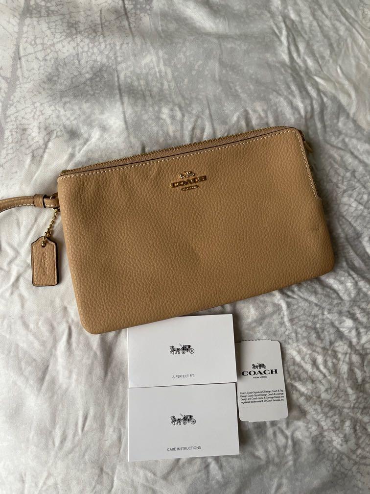 Coach Double Zip Around Wallet Coach Double Zip Coin Purse NWT