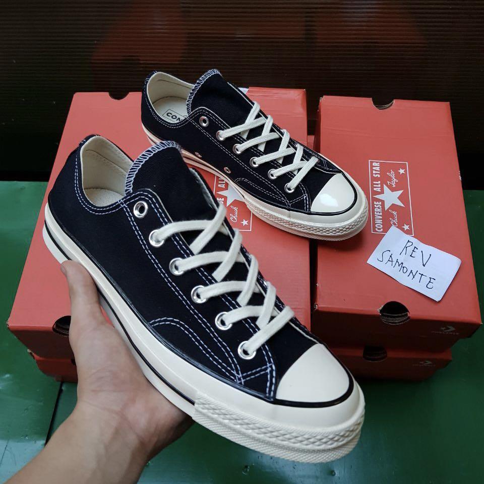 Converse Chuck 70 s Low Black Men s Fashion Footwear Sneakers