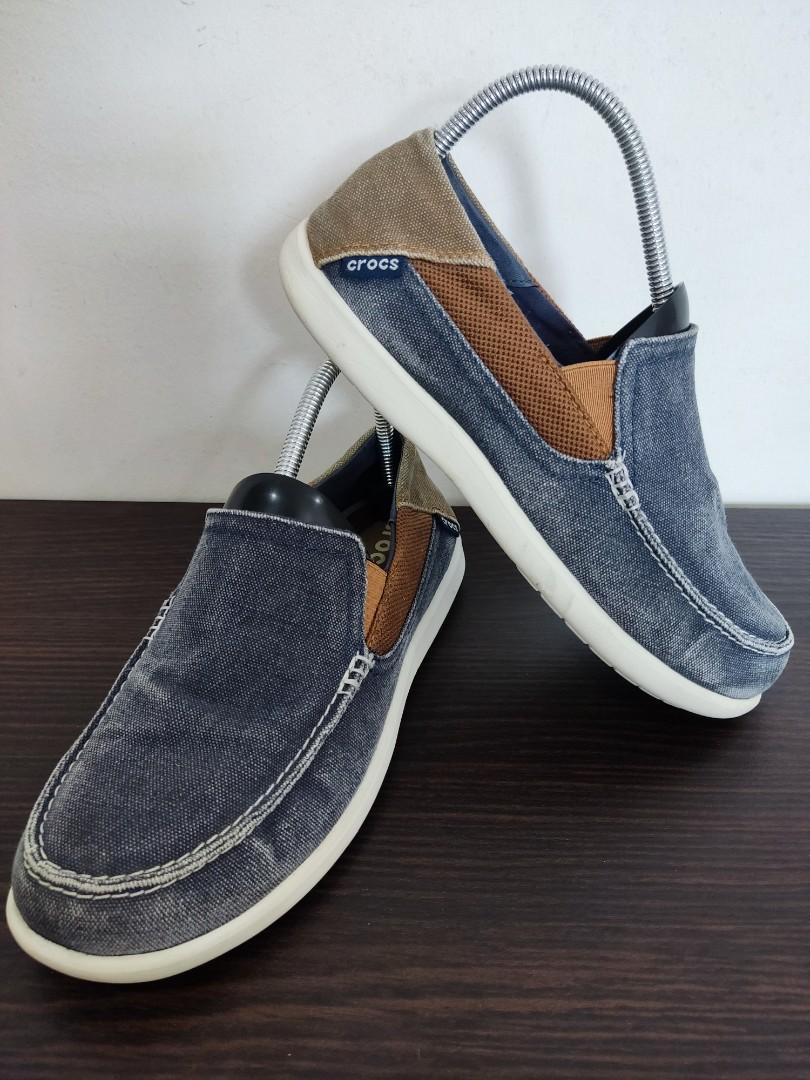 Crocs Santa Cruz 2 Navy 7uk 26cm Men s Fashion Footwear