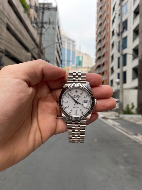 Datejust 41 white dial new arrivals