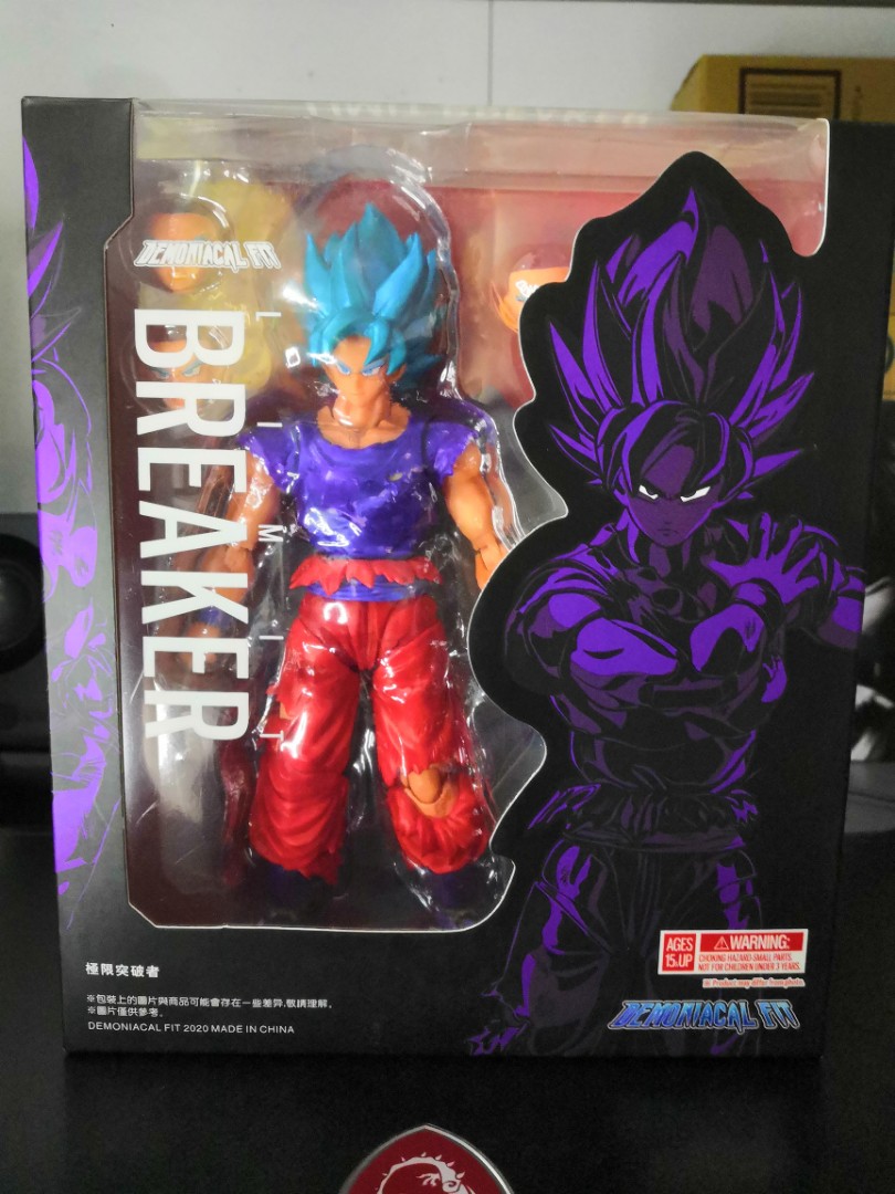 Demoniacal Fit Limit Breaker Goku Blue Kaioken, Hobbies & Toys