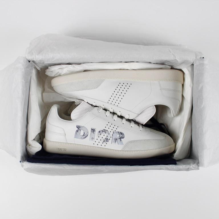 Christian Dior NEW DIOR HOMME SNEAKERS SHOES B01 X DANIEL ARSHAM 40IT 41 FR SNEAKERS  SHOES White Leather ref.888366 - Joli Closet