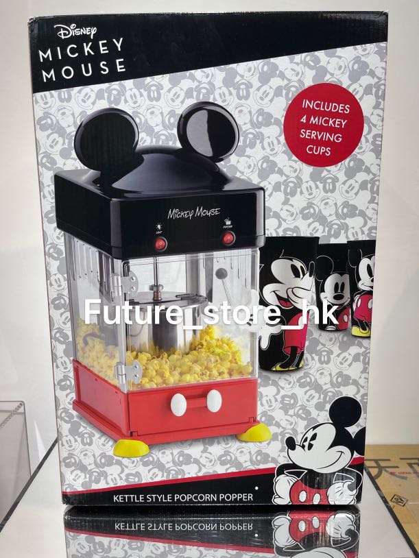mickey kettle popcorn machine