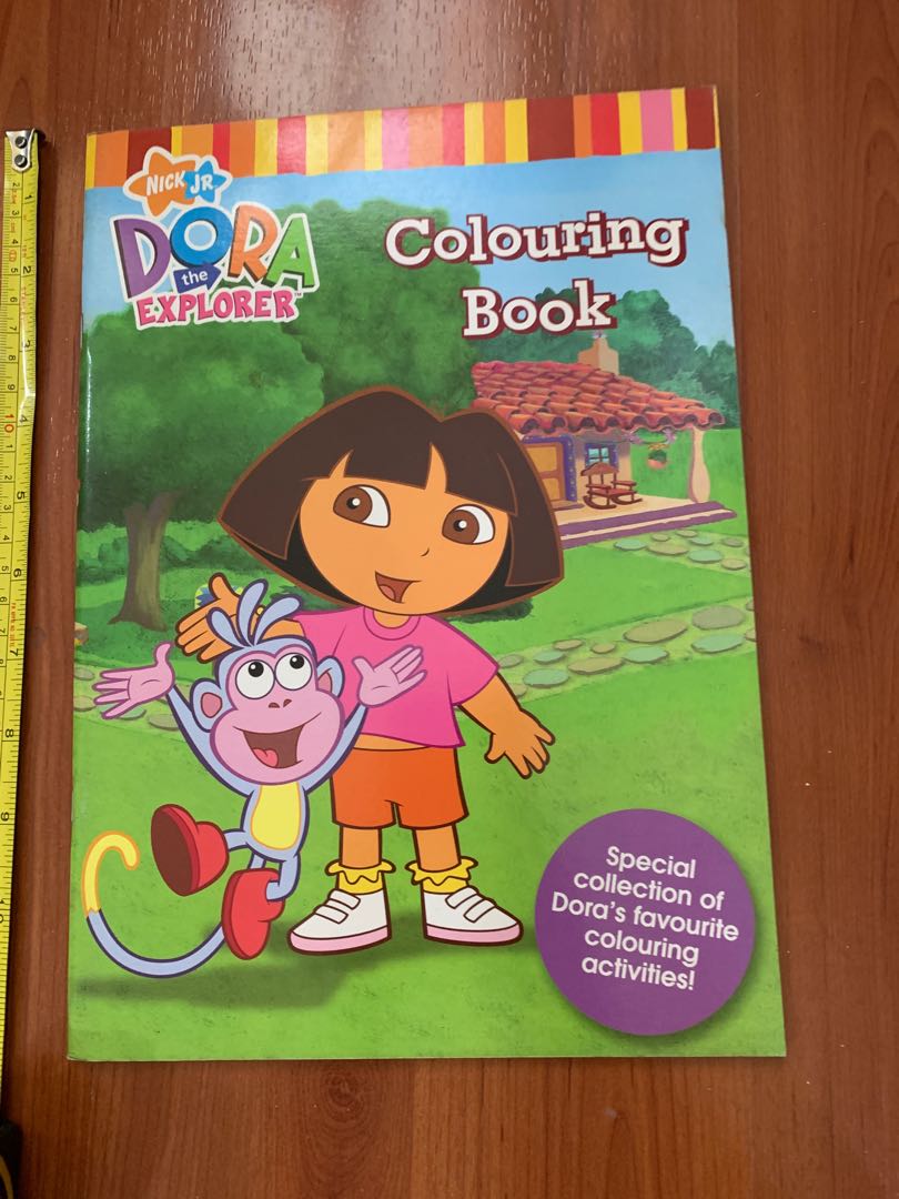 Dora The Explorer Coloring Book 2, Hobbies & Toys, Books & Magazines