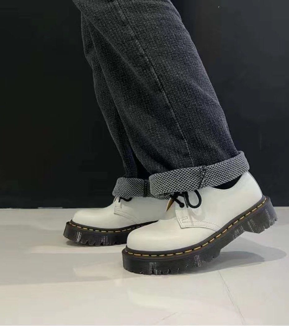 履き口紐Dr.Martens 1461BEX WHITE