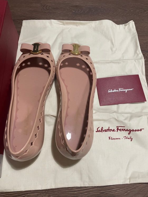 Ferragamo Jelly Shoes, Luxury, Sneakers