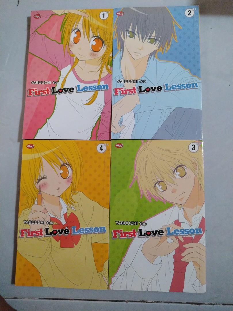 First love lesson 1-4 tamat, Buku Alat Tulis, Komik dan