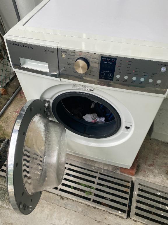 Fisher & Paykel Front Load Washer 10kg with 1400 Spin Cycle, TV