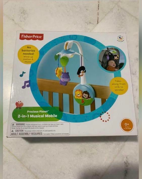 Fisher price cot mobile, Babies & Kids, Baby Nursery & Kids Furniture