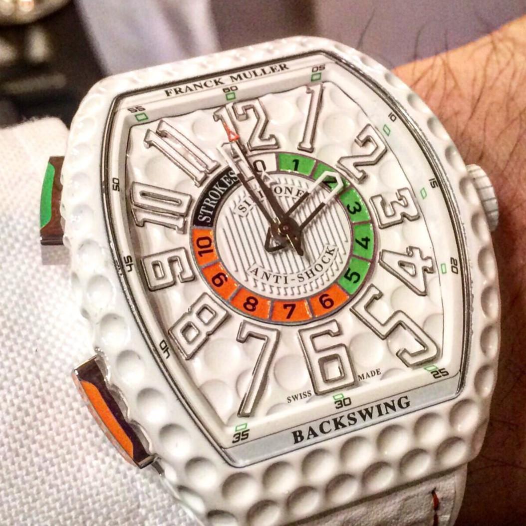 Franck muller golf discount watch