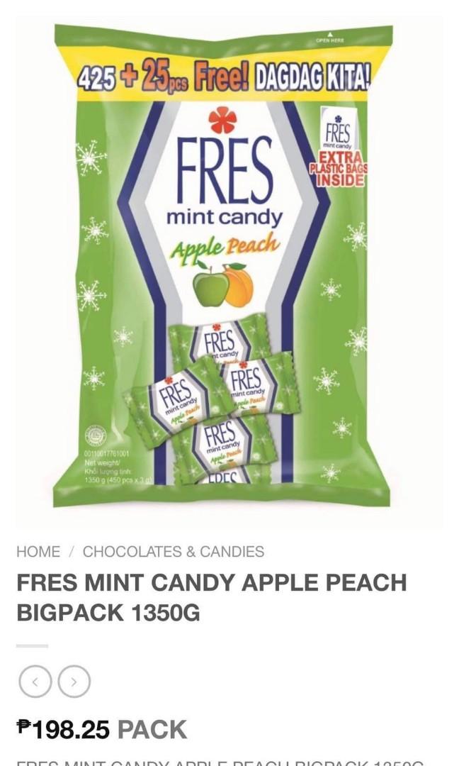 Fres candy, Food & Drinks, Packaged & Instant Food on Carousell