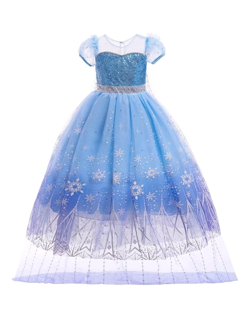 Frozen Elsa Costume Dress Gown 46T, Babies & Kids, Babies & Kids