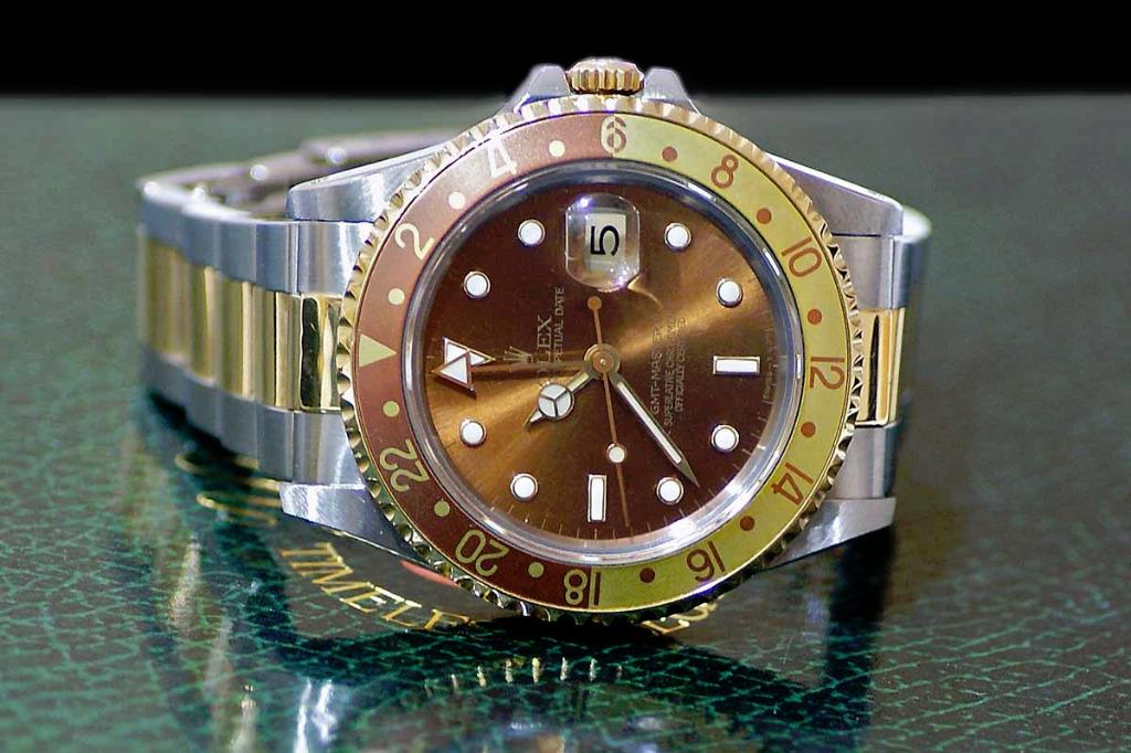 Gmt master ii new arrivals gold steel