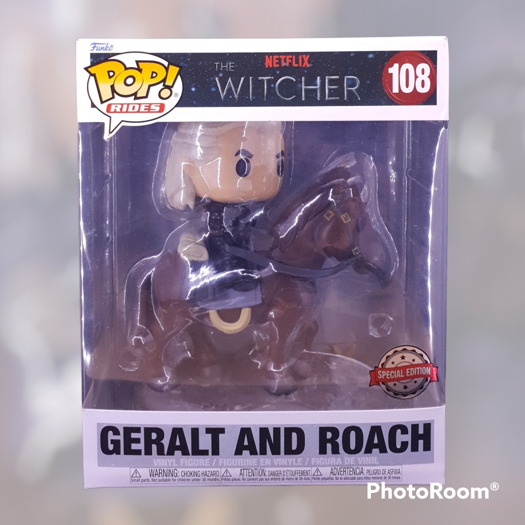 The Witcher Geralt and Roach exclusive 108 Funko Pop! Vinyl figure