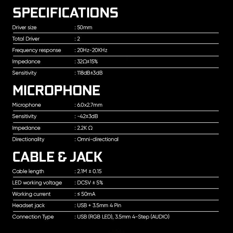 Udarata Computers - ⭕⭕ Alcatroz NEOX HP500 RGB Gaming Headphones