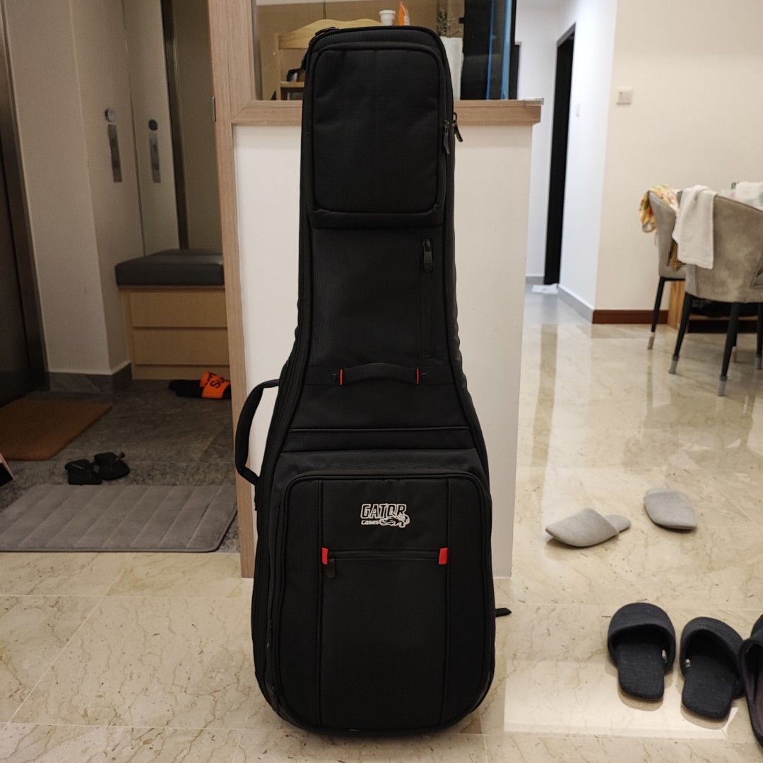 Gator Pro Go Dual Double Electric Gig Bag Hobbies Toys Music