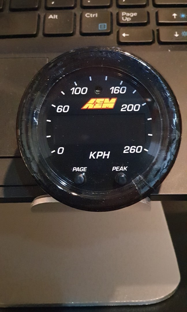 AEM 30-0313 X-Series GPS Speedometer, MPH/Altitude & Track Gauge 2-1/16  52mm