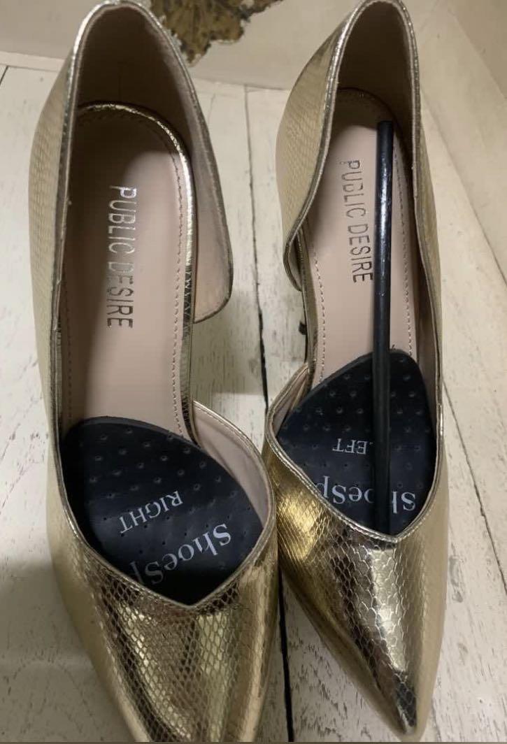 Gold heels public hotsell desire