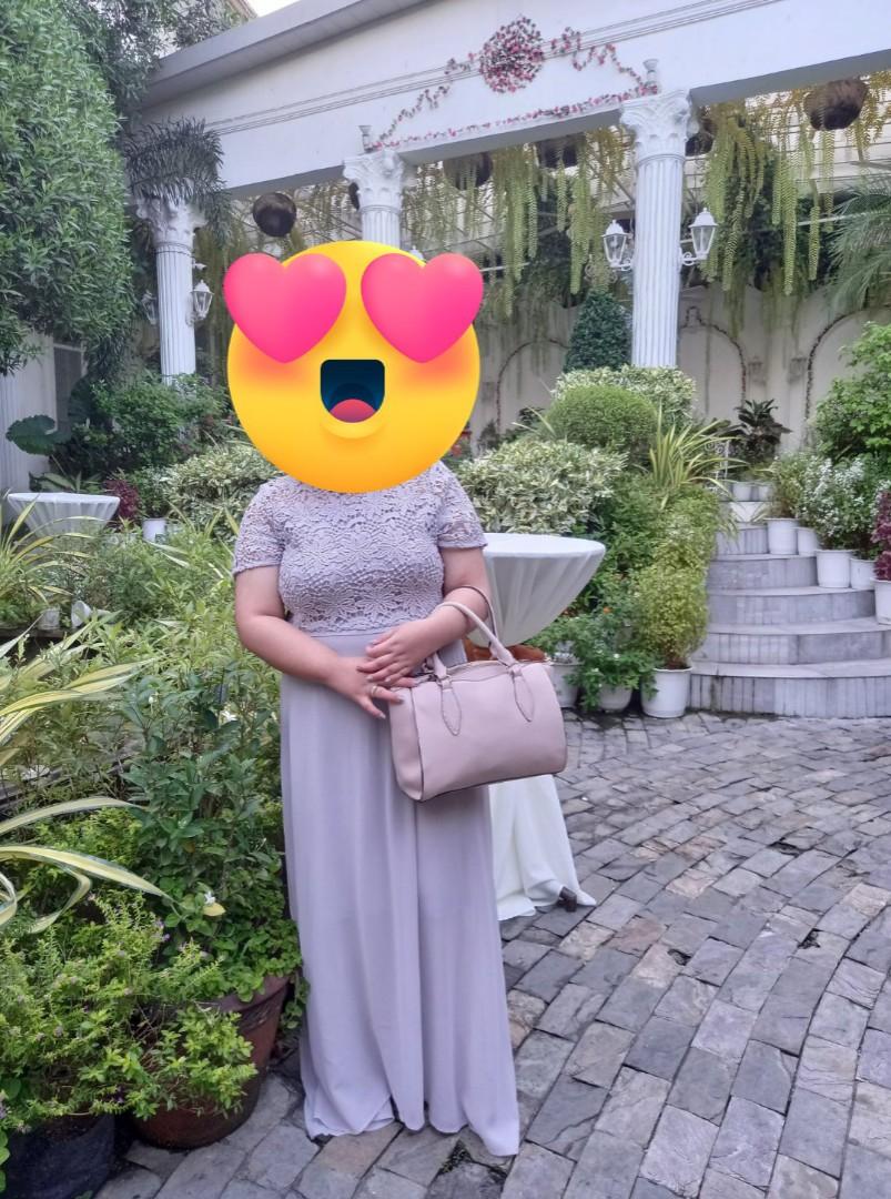 Grey Evening Gown brought at SM Department Store