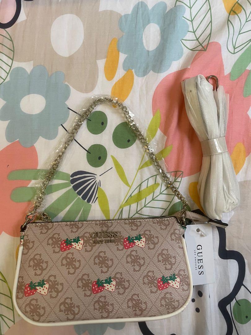 Guess strawberry shoulder bag Carousell