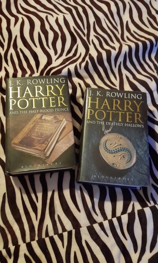 Harry Potter hard cover book 5 each, Hobbies & Toys, Books & Magazines, Fiction & NonFiction
