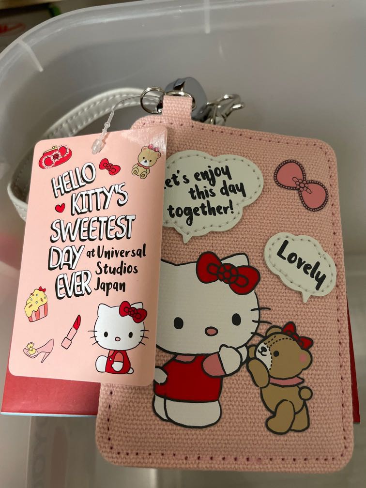 Hello Kitty card holder Universal Studio Japan, Women's Fashion, Bags
