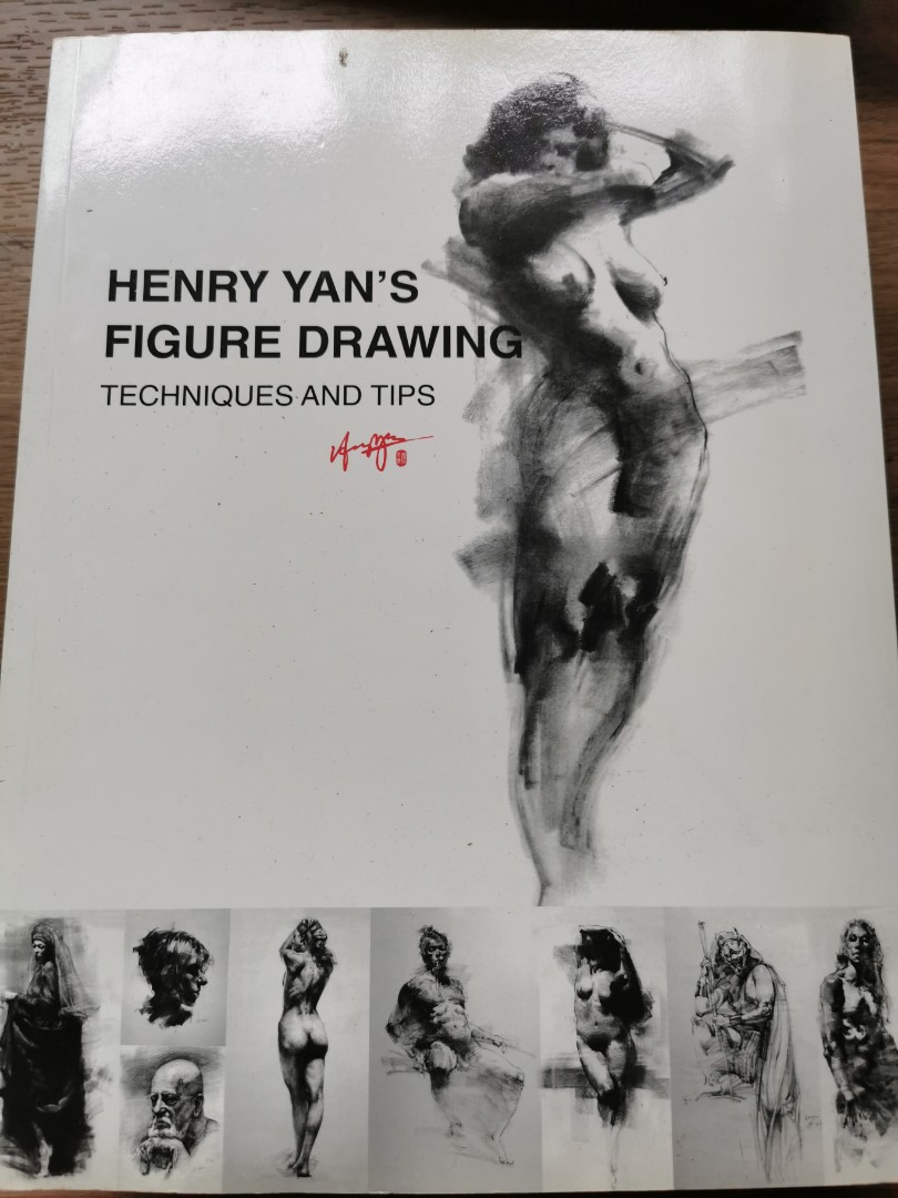 Henry yan's figure drawing techniques and tips, Hobbies & Toys, Books