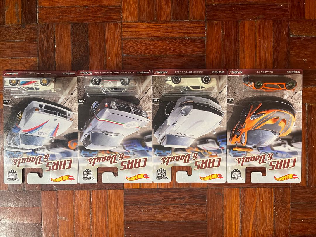 Hot wheels Cars &Donuts, Hobbies & Toys, Toys & Games on Carousell