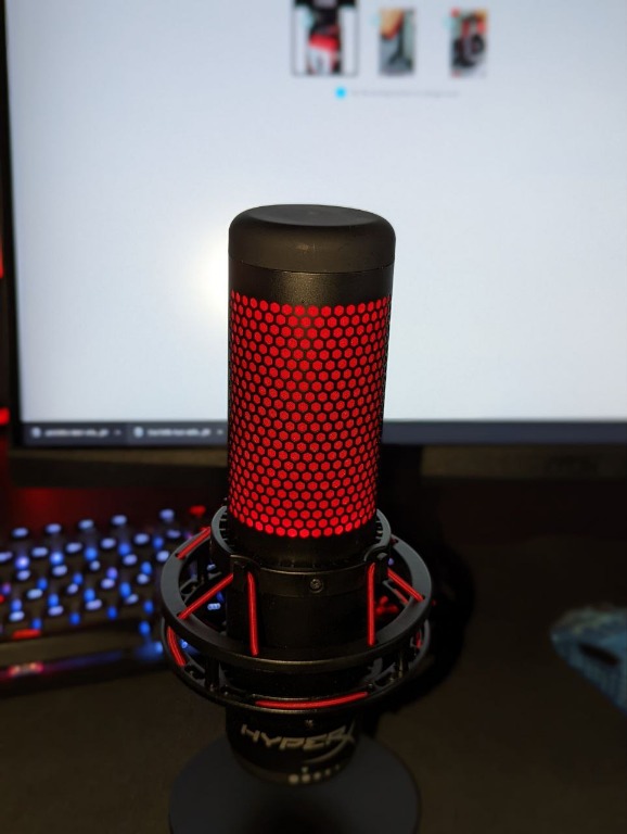 HyperX QuadCast, Audio, Microphones on Carousell