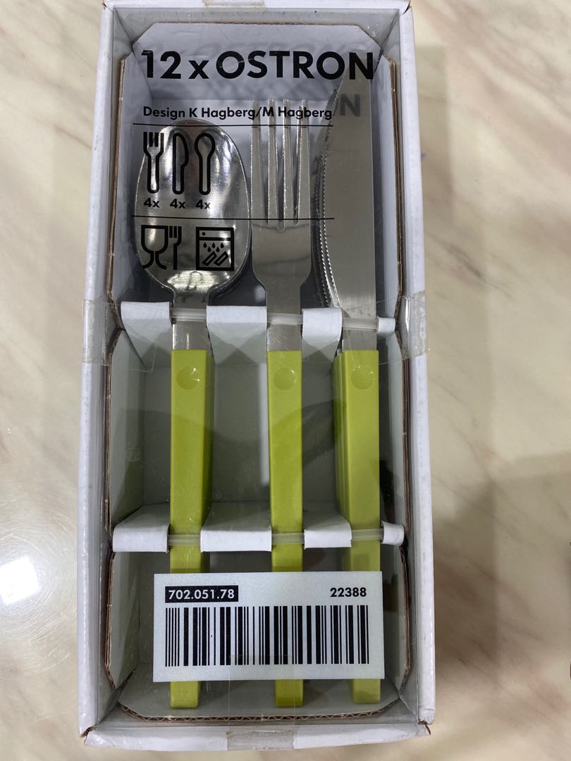 IKEA cutlery set, Furniture & Home Living, Kitchenware & Tableware, Dinnerware & Cutlery on