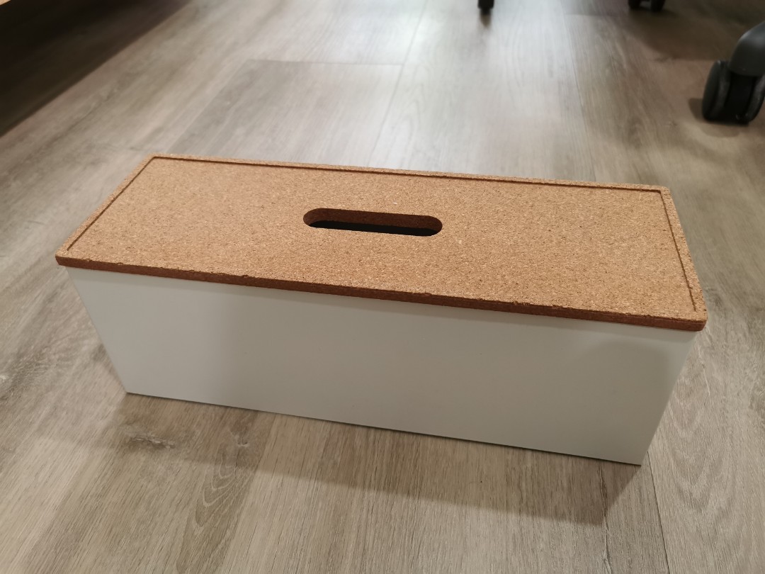 Ikea extension cord cable box, Furniture & Home Living, Home