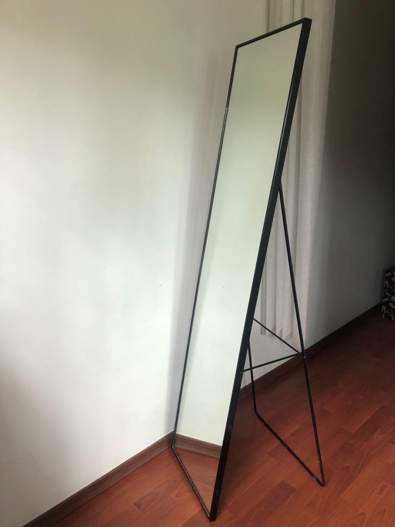 Ikea Long Standing Mirror, Furniture & Home Living, Home Decor, Mirrors
