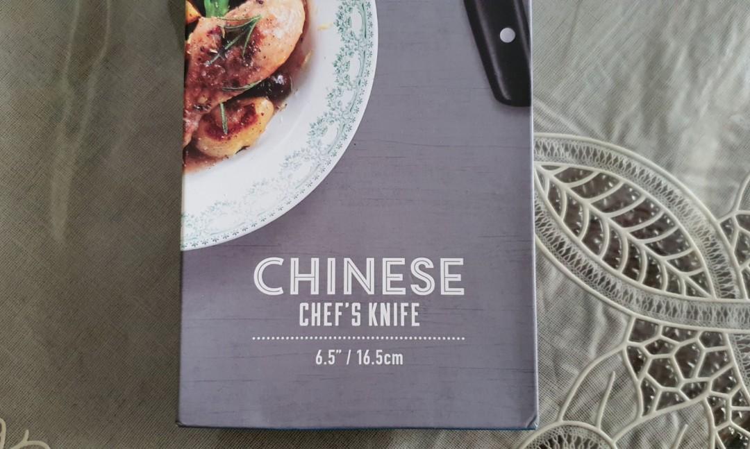 Jamie Oliver Chinese chef's knife, Furniture & Home Living, Kitchenware & Tableware, Knives