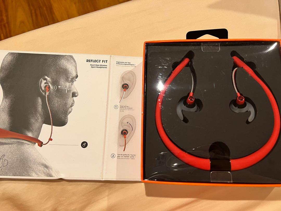 JBL Reflect Fit Heart Rate Wireless Sport Headphones Audio